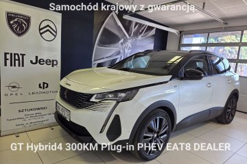 1.6 PureTech Hybrid4 PHEV GT 300KM EAT8 SalonPL Gwarancja Leasing 101%