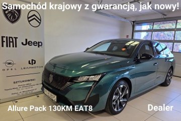 AllurePack 130KM EAT8 SalonPL Gwarancja Dealer Leasing101,8% Kredyt0%