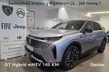 1.2 PureTech mHEV GT 145 KM e-DCS6 SalonPL Dealer Gwarancja Vat23%