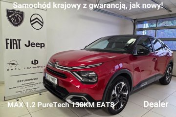MAX 1.2 130KM SalonPL Gwarancja Dealer Kredyt50/50 0% Leasing 101.8%