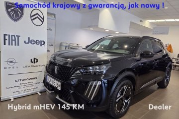 Hybrid mHEV GT e-DCS6 145KM SalonPL Gwarancja Dealer Vat23%