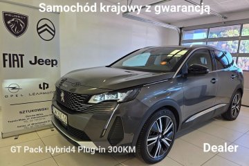 1.6 PureTech 300KM Hybrid4 PHEV GT Pack SalonPL Gwarancja Dealer Vat