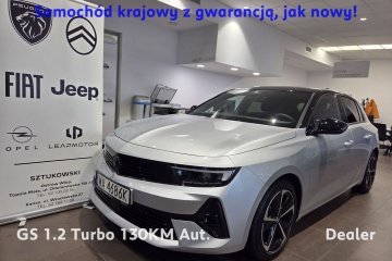 GS 1.2 Turbo 130KM Aut. Gwarancja Dealer Vat23%