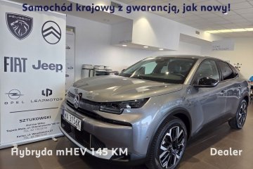 C4 X 1.2 mHEV 145KM Max eDCT6 SalonPL Gwarancja Dealer Vat23%