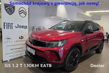 1.2 T GS 130KM EAT8 SalonPL Gwarancja Dealer Vat23%
