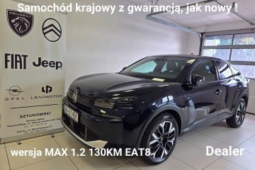 MAX 1.2 130KM aut. EAT8 SalonPL Gwarancja Dealer 50/50 0% Leas101.8%