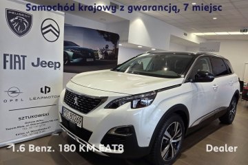 1.6 PureTech AllurePack 180 KM EAT8 SalonPL Gwarancja Dealer Vat23%