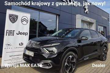 C4X 1.2 MAX 13OKM EAT8 SalonPL Gwarancja Dealer VAT23%