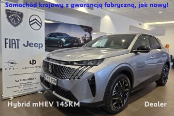 1.2 PureTech mHEV Allure e-DCS6 145 KM SalonPL Gwrancja Dealer Vat23%